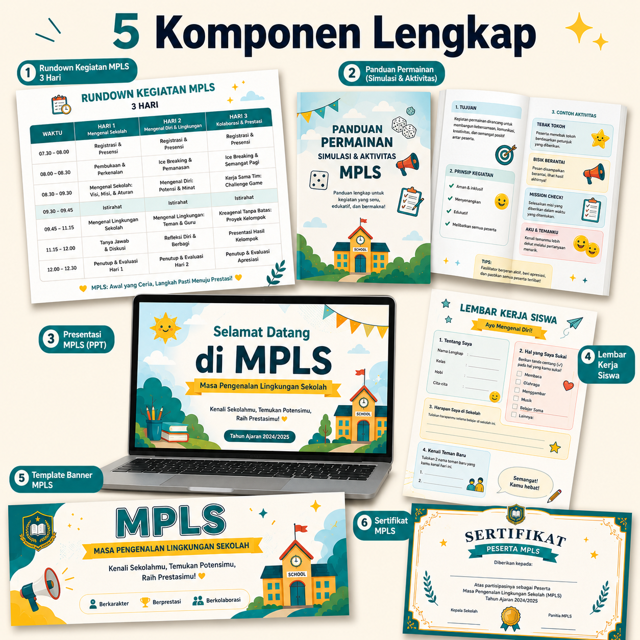 MPLS Anti Panik Kit &mdash; Rundown, Games &amp; Template Lengkap